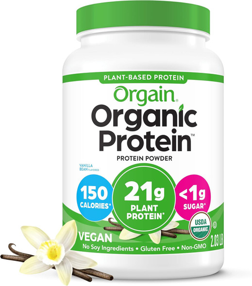 Supplement Orgain Protein powder Organic Vegan Vanilla Bean 2.03lb