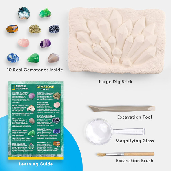 Toy National Geographic Gemstone Dig Kit