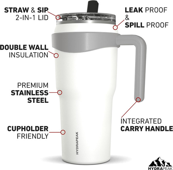 Travel Mug Hydrapeak Roadster Tumbler 40oz