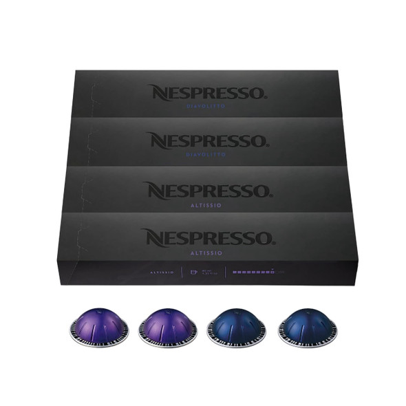 Coffee Capsules Nespresso Espresso Bold Variety Pack 40Count