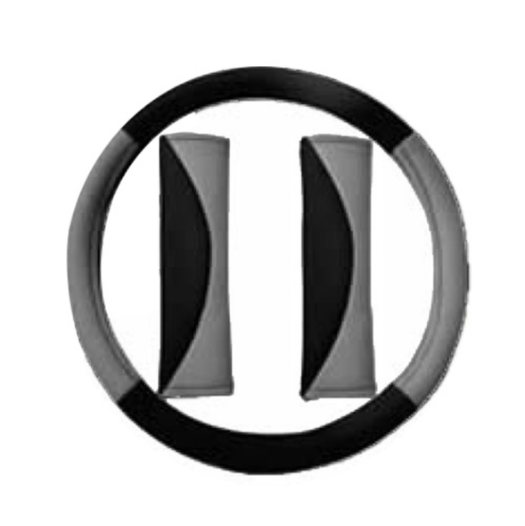 CAR SEAT COVER UNIVERSAL CRAFTEK GUC-SC104G 8PCS GREY