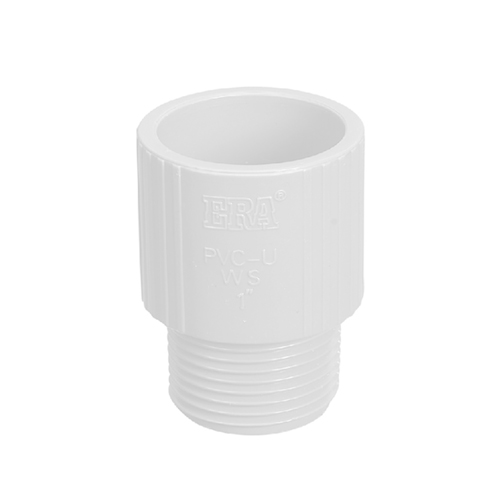 PVC MALE ADAPTER 1/2" ERA SCH80/40 HEAVY