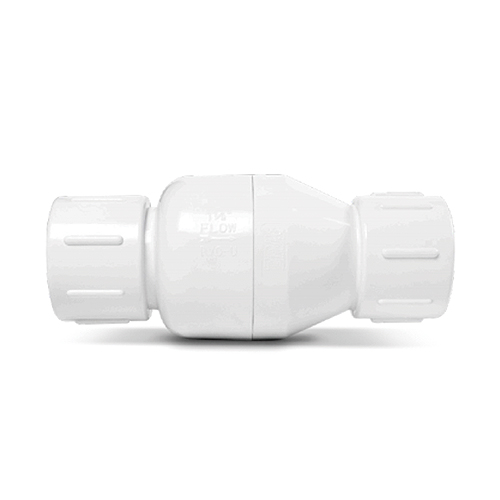 CHECK VALVE 1/2" PVC SPRING IN LINE ERA