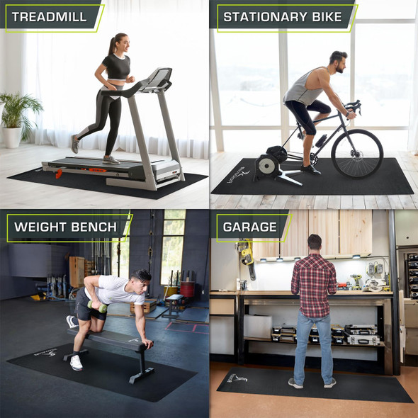 GYM Mat ProsourceFit Under Bike / Treadmill