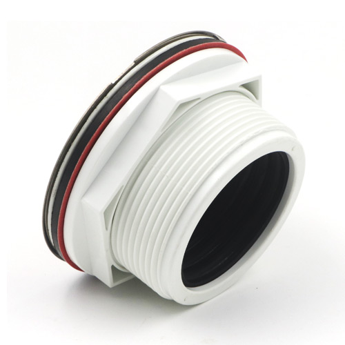 SHOWER DRAIN KIOTTO 4" PVC WITH STAINLESS STEEL TOP 2" PVC THREADED SPUD #SH50005