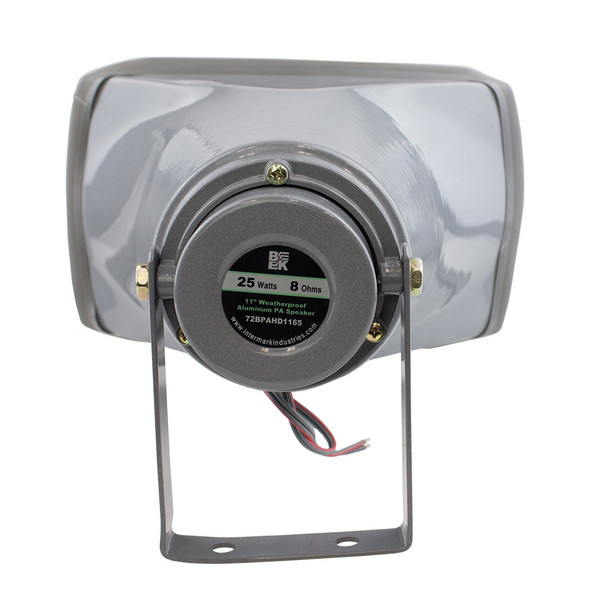 HORN TRUMPET BLASTKING I-72BPAHD1165 11" X 6.4" 25W 8OHMS ALUMINUM