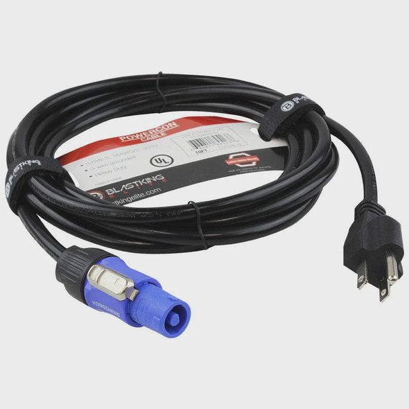 LEAD 3-PIN AC POWER PLUG TO POWERCON POWER CORD 10' IBKE-C1PCON-10 BLASTKING