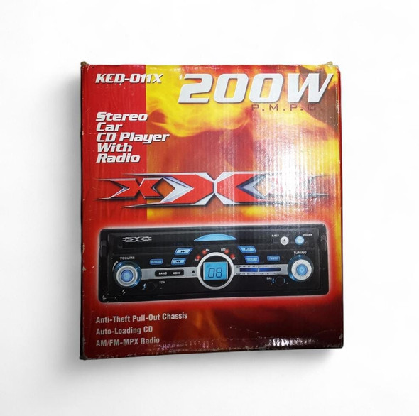 C.D PLAYER CAR XXX #KCD-011X F  + FREE MODULATOR FM OTU CM-01 CAR MP3 WAM 3.1A 2USB CAR CHARGER FM WIRELESS