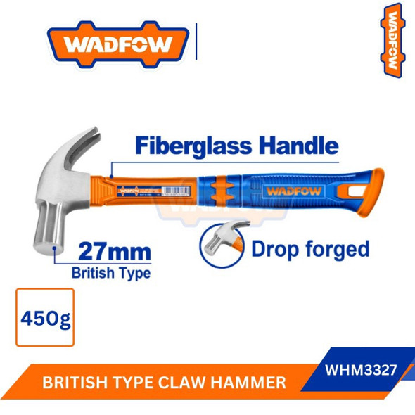 HAMMER CLAW 8oz WADFOW WHM3327 	450g