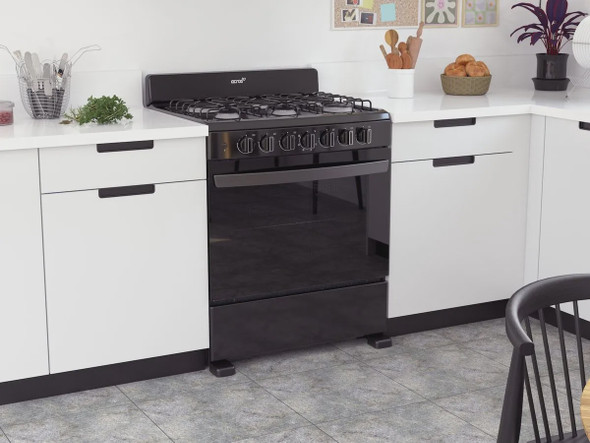 STOVE 6 BURNER ACROS LAFR2110B 30"