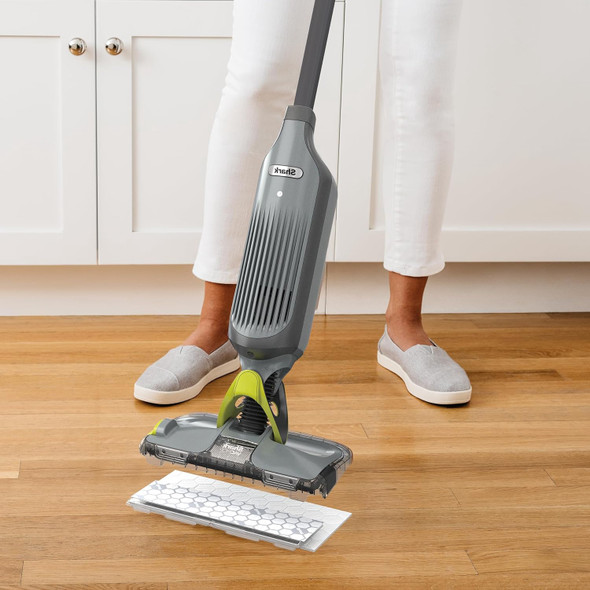 VACUUM CLEANER SHARK HARD WOOD FLOOR MOP W/ LED LIGHT VM252