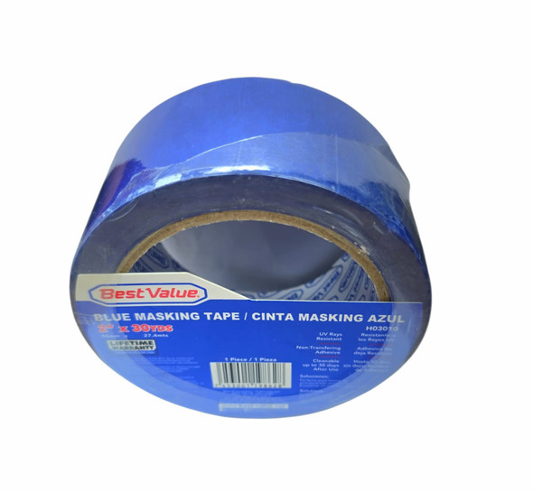 TAPE MASKING BLUE 2" X 30YDS BEST VALUE #H03010