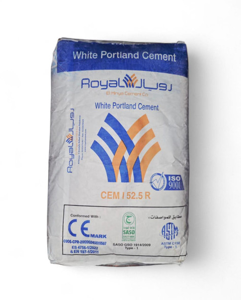 WHITE CEMENT ROYAL 55 LBS SACK