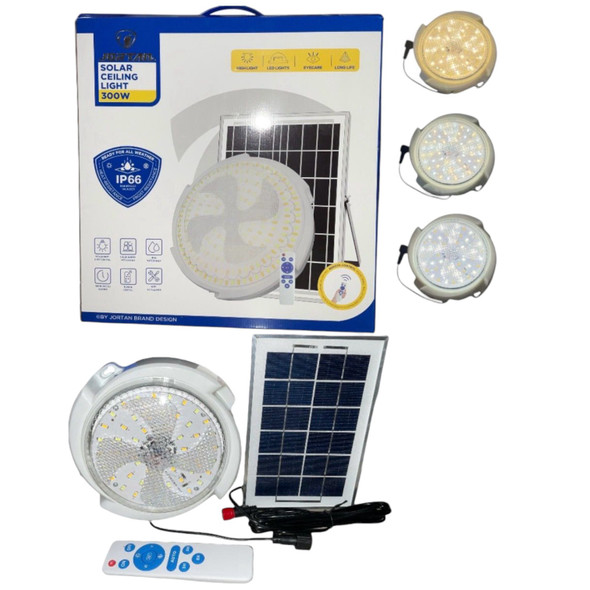 LAMP LED SOLAR CEILING 300W JORTAN JT-TYNXDD300W-Y 6500K IP66