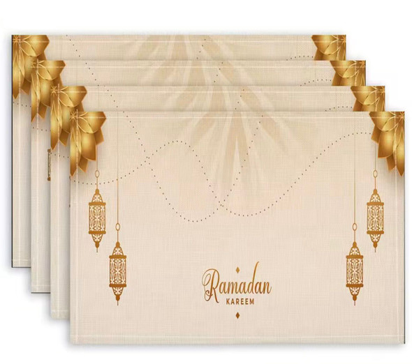 Eid / Ramadan Table Placemat Mat Set 4pc