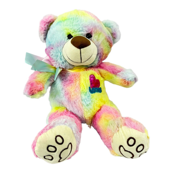 PLUSH TEDDY BEAR COLORFUL
