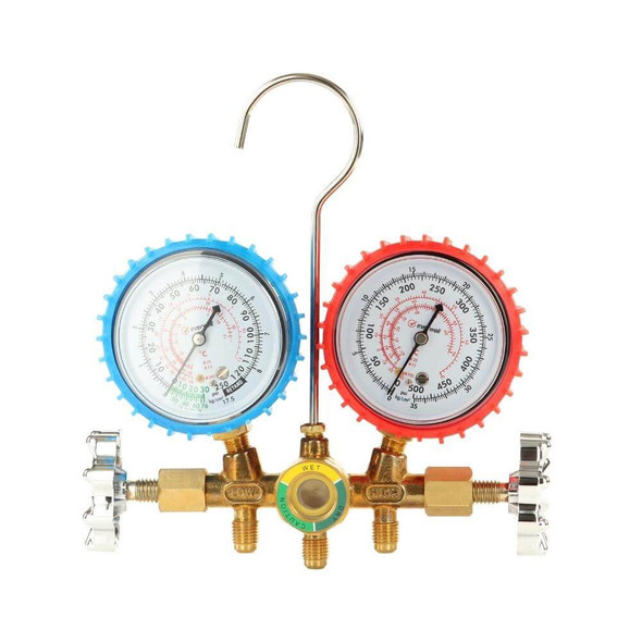 AC MANIFOLD GUAGE AND HOSE SET EVERWELL CT-536G-410
