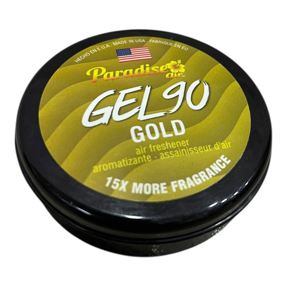 CAR AIR FRESHENER PARADISE AIR GEL GO GOLD