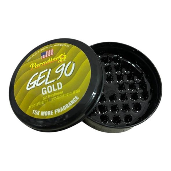 CAR AIR FRESHENER PARADISE AIR GEL GO GOLD