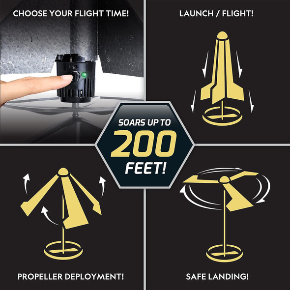 Toy National Geographic Rocket Launcher Motorized