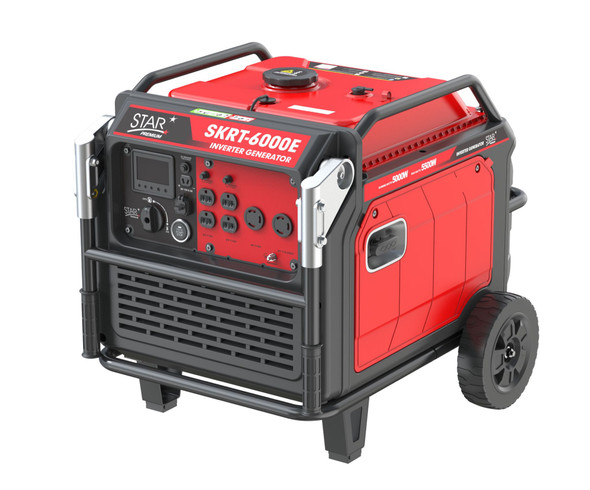 GENERATOR STAR 6000W SKIR6000E INVERTER PREMIUM RED ELECTRIC