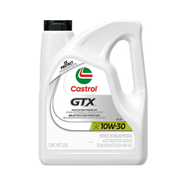 OIL CASTROL GTX SAE 10W30 GAL