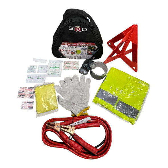 AUTO EMERGENCY KIT SWISS DRIVE 40PCS ERK1001
