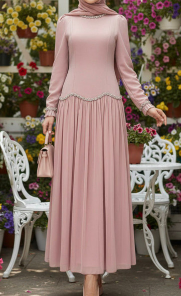 Dress Evening Occasion Blush Pink