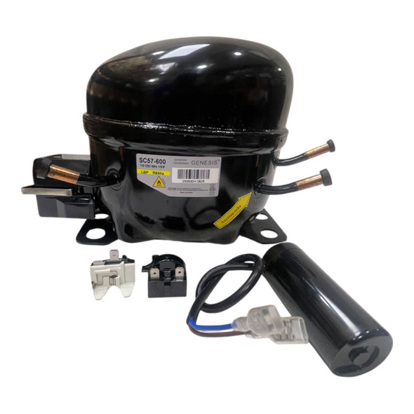 FRIDGE COMPRESSOR GENESIS SC57-600 1/5 HP 110V R600A
