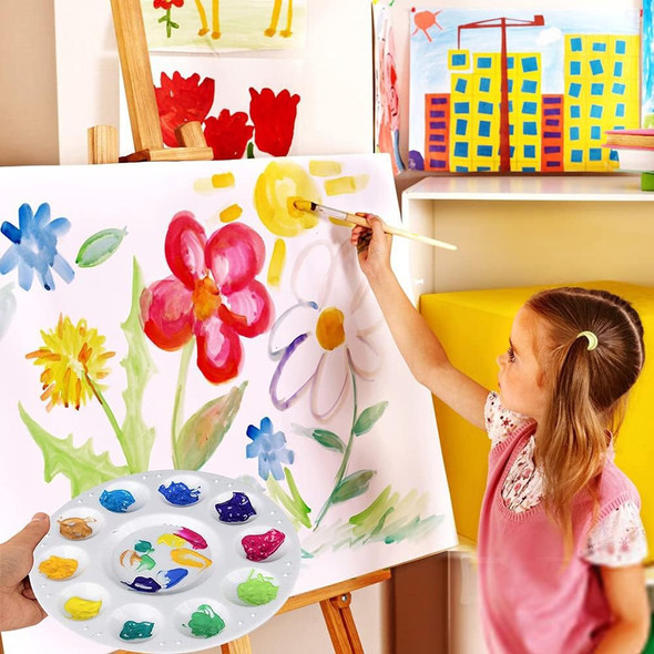 ARTIST PAINT PALETTE WHITE SMALL