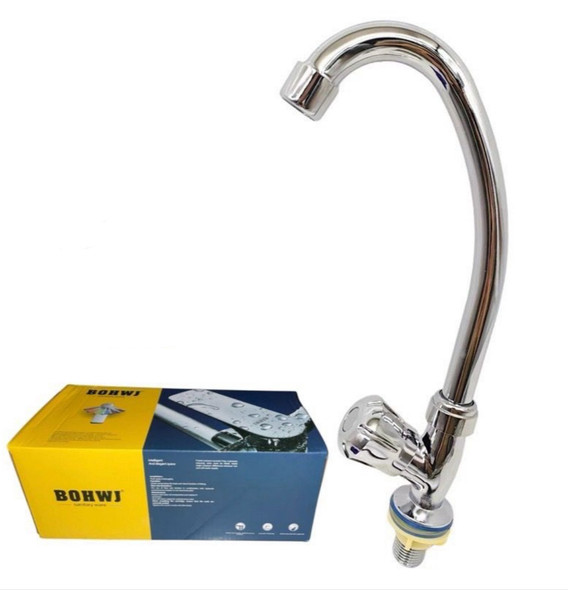 GOOSE NECK 1/2" BOHWJ SHORT ROUND KNOB