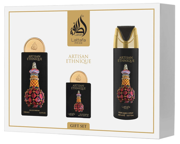 FRAGRANCE LATTAFA ARTISAN ETHNIQUE GIFT SET