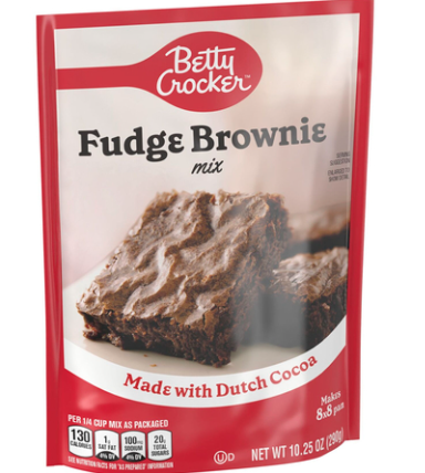 Brownie Mix Betty Crocker Fudge Brownie 10.25oz