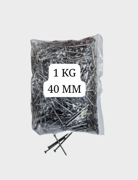 NAIL 1 1/2" HEAD 40MM SOLD PER 2.2LB/1KG PK