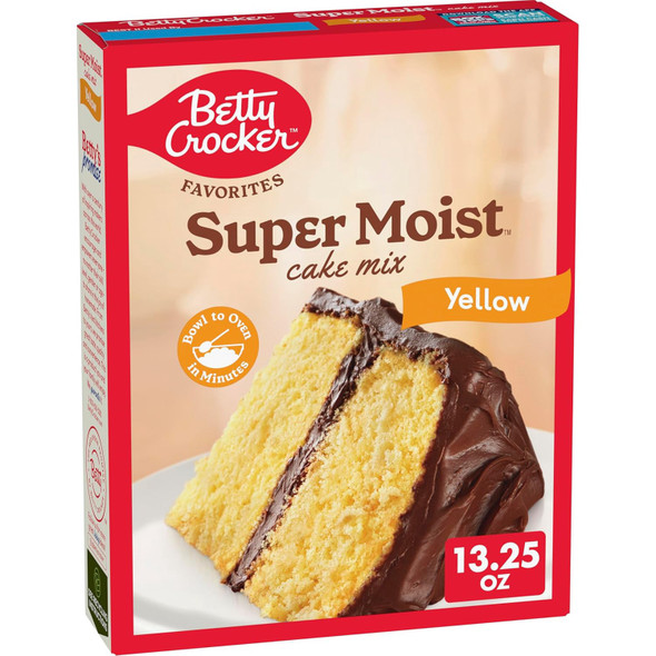 Cake Mix Betty Crocker Super Moist 13.25oz