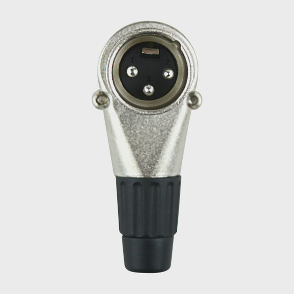 PLUG XLR MALE 3 PIN RMX-77A RIGHT ANGLE STUDIO Z
