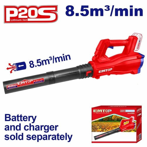 BLOWER ASPIRATOR EMTOP ELAB20323 20V LITHIUM-ION