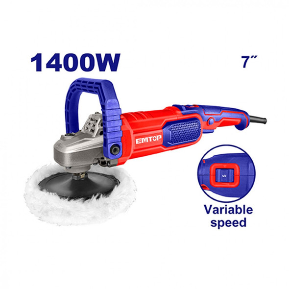 ANGLE POLISHER EMTOP 1400W ULAPR1402