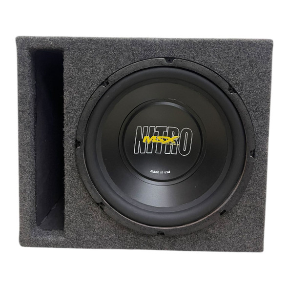 SPEAKER BOX CAR NITRO 10" MSX MNT-1070 DVC2 SINGLE