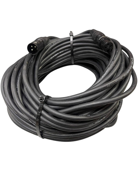 LEAD XLR MALE TO XLR FEMALE 100' CUSTOM CN18 CN19 MC-3