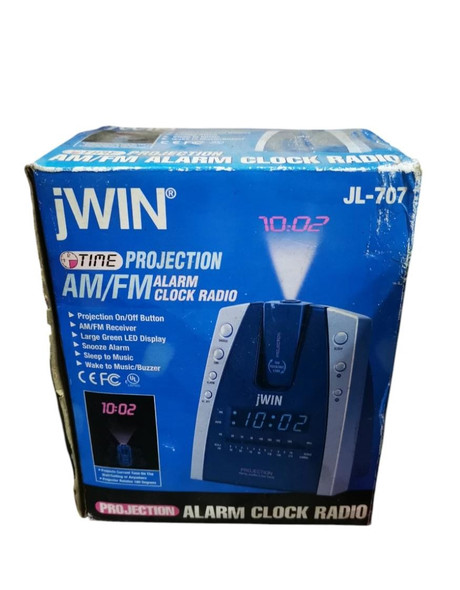 RADIO CLOCK ALARM JWIN JL 707