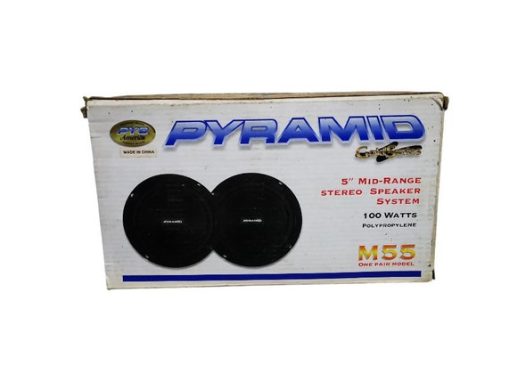 SPEAKER 5" MIDRANGE PYRAMID M55 100W PAIR
