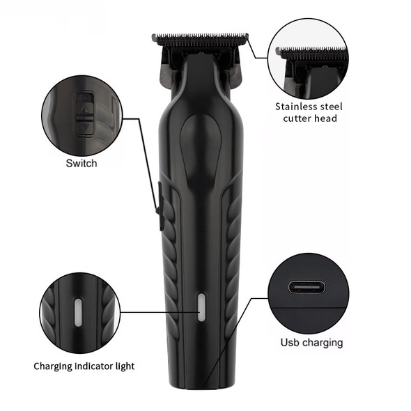 HAIR TRIMMER PEARLMAX ZH26-505-3 BLACK