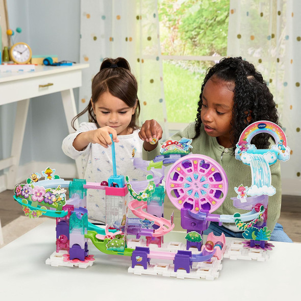 Toy VTech Marble Rush Magic Fairyland Playset with Electronic Ferris Wheel