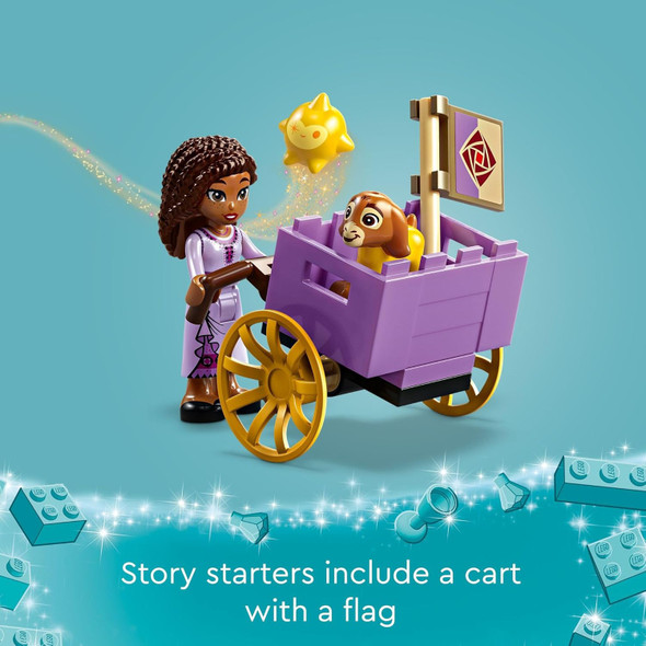 Toy LEGO Disney Wish Asha in The City of Rosas 154pcs 43223
