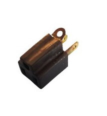 ADAPTOR 2-3 DUPLEX BLACK B/K IAC100-1