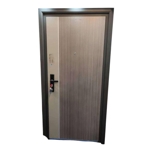 DOOR METAL SINGLE LIGHT BROWN NO GLASS 2050X960 DKG-2