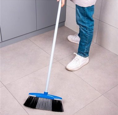 BROOM FLOOR BRUSH KLEANER GSK006 WITH STICK