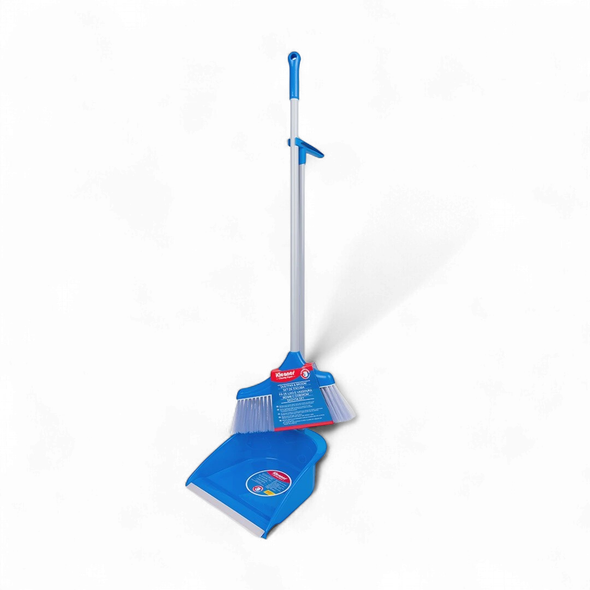 DUST PAN & BROOM LONG HANDLE KLEANER GSC001