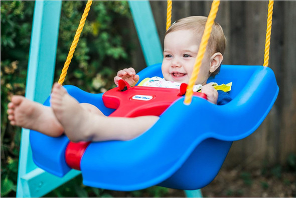 Toy Little Tikes Swing Snug 'n Secure Blue